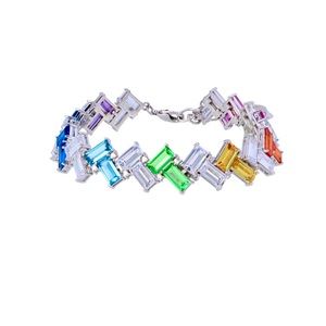 NWOT Quilted Cubic Zirconia Bracelet by Kurt Geiger London